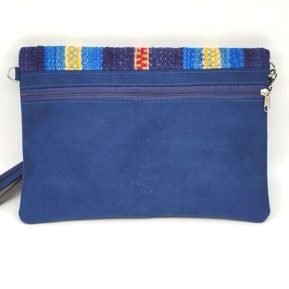 Suede Sheep Wool Handbag - Picture 8 of 14